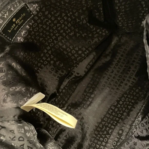 Kate Spade Quilted Black Backpack - Picture 11 of 13